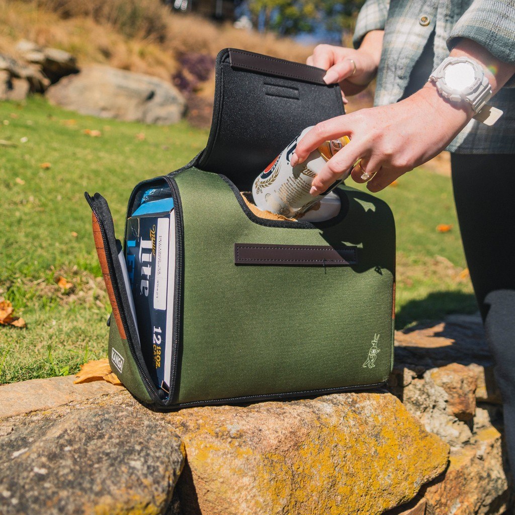 Woody 12-Pack Kase Mate – Kanga Coolers Canada